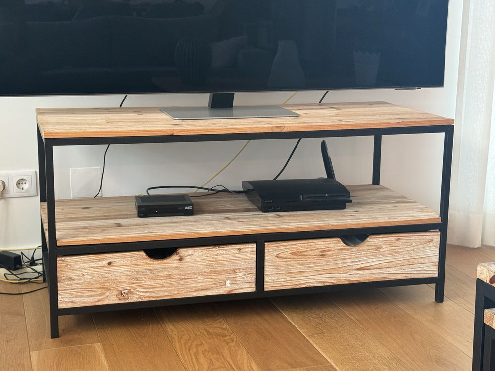 Conjunto de 3 mesas de centro (possibilidade de acrescentar mesa TV)