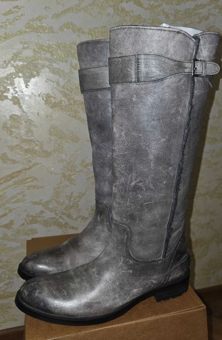 Нові зимові, шкіряні, чоботи