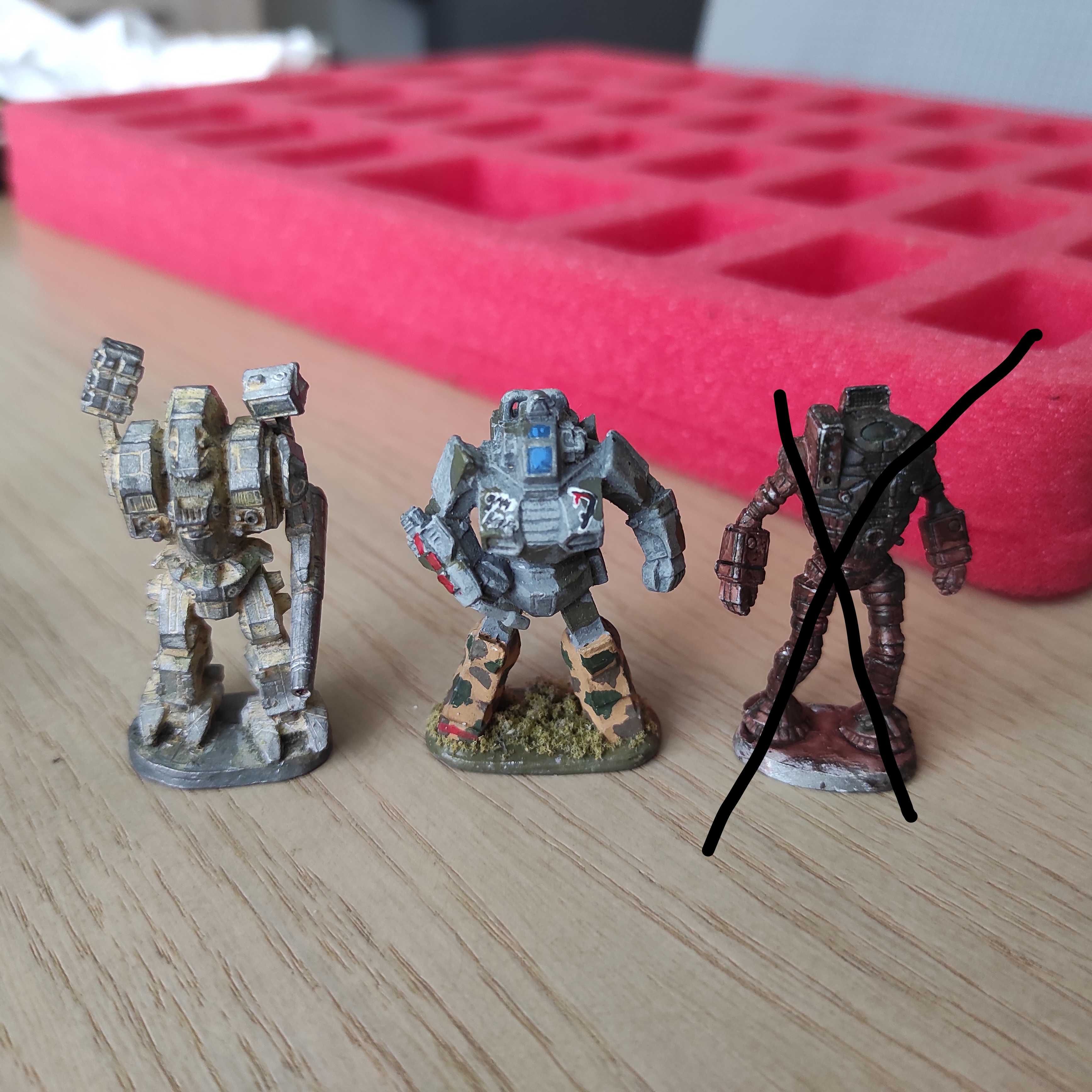 Metalowe figurki Battletech