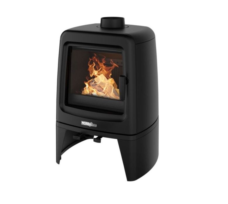 Piecyk kominkowy kominek koza grube żeliwo gwarancja 2 lata Nordflam