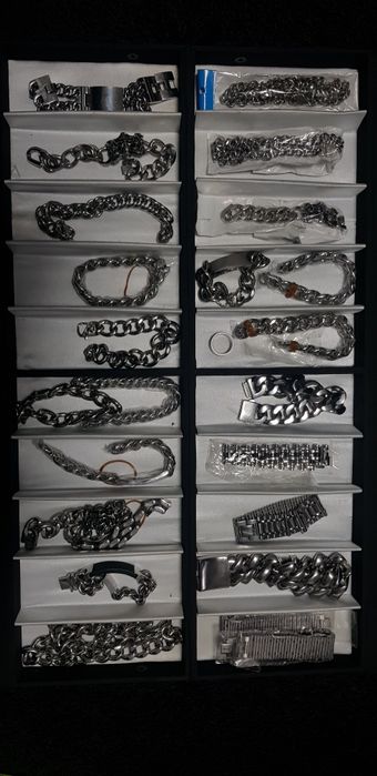 Pulseira aço muito grossa