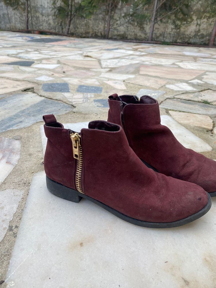 Botas Botins roxo T37