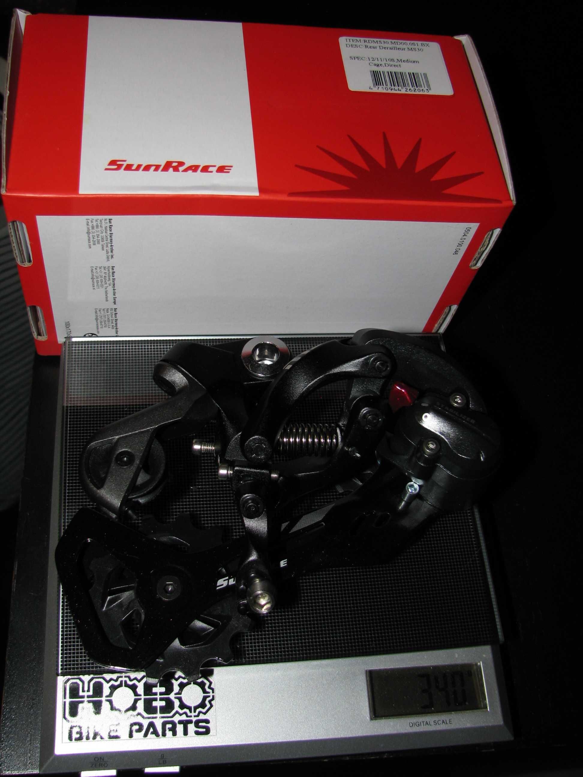 Nowa Przerzutka tył Sunrace RDMS30 10/11/12 sp działa z Shimano 11-50
