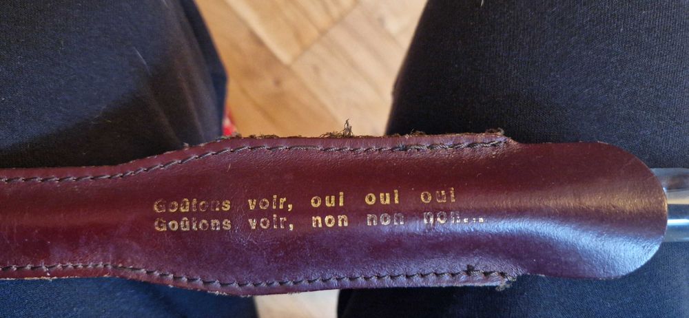 Kolekcjonerski termometr do wina prezent wino degustacja Francja