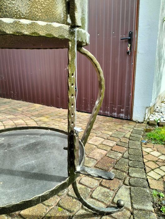 Duży grill ogrodowy KUTY kolor Stare Złoto POLECAM