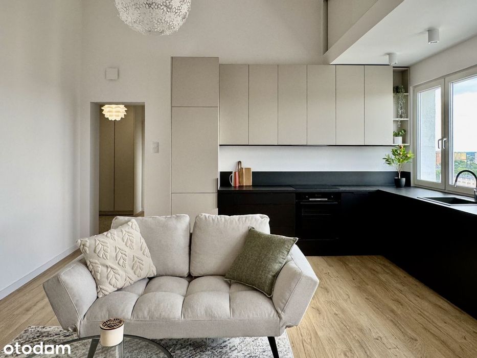 Przestronne 3-pokojowe mieszkanie z widokiem na miasto