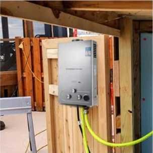 Przepływowy podgrzewacz wody gazowy LPG 32KW 16L/MIN