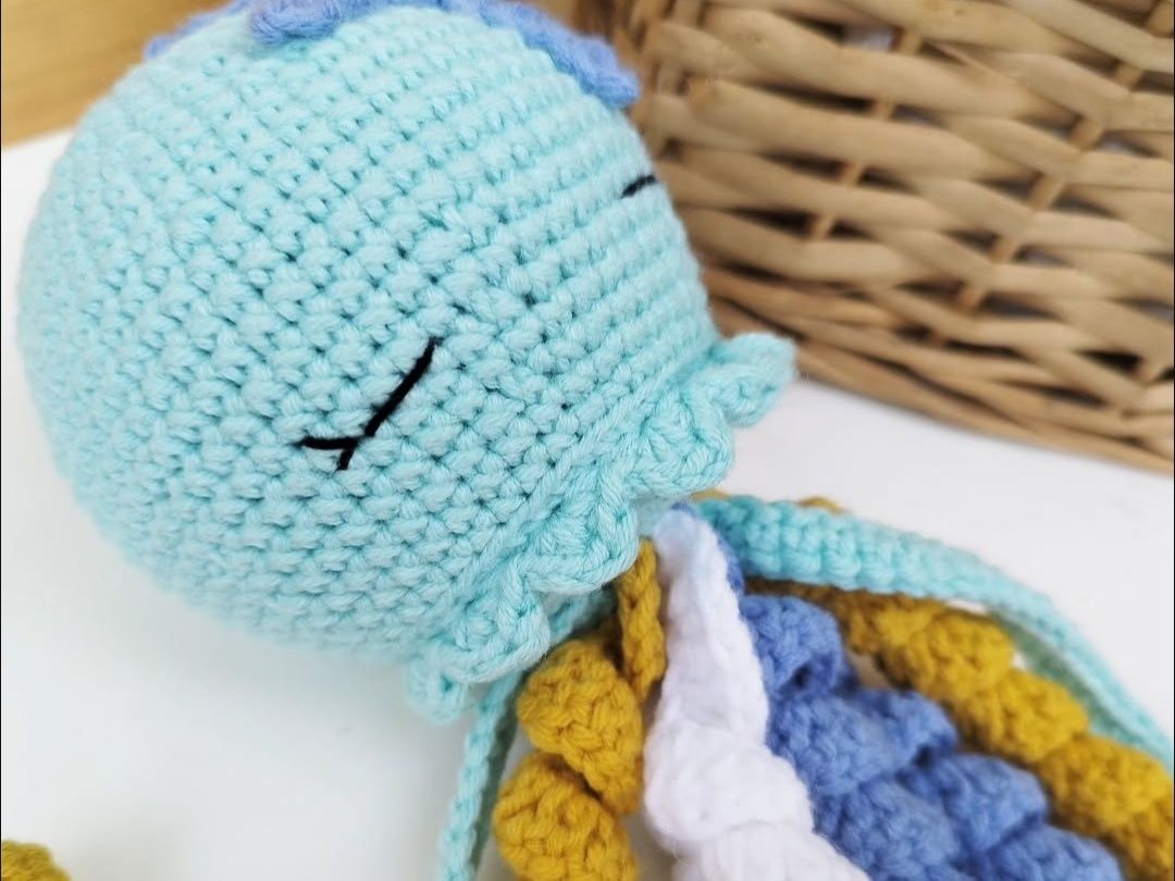 Polvinho em amigurumi