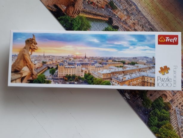 Puzzle 1000 el. Trefl panorama Paryż
