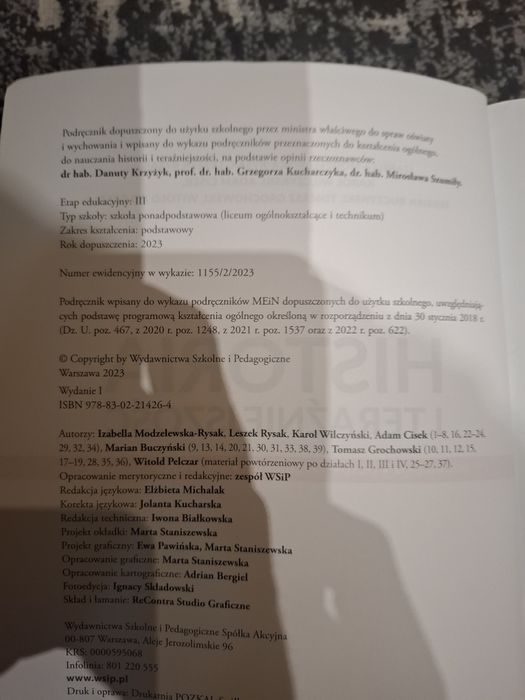 Historia i terazniejszosc 2