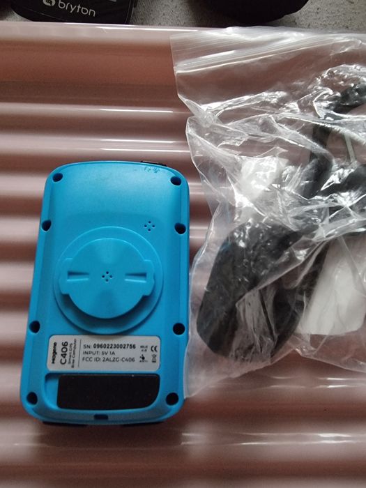 Licznik rowerowy GPS Magene C406 Niebieski