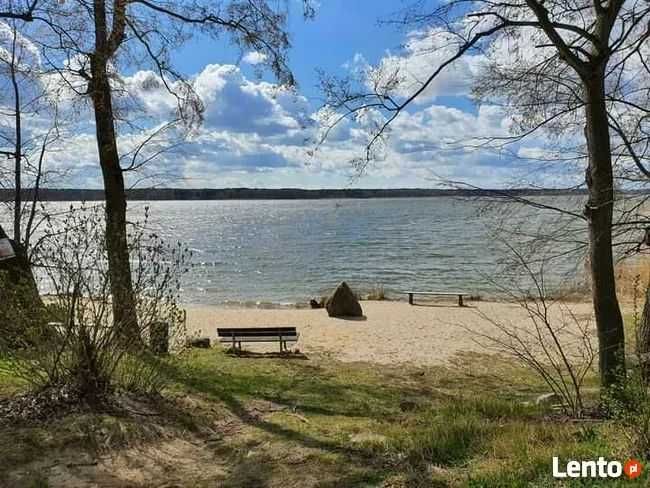 Działka budowlana 520m2 nad jeziorem Sławskim 100m od plaży