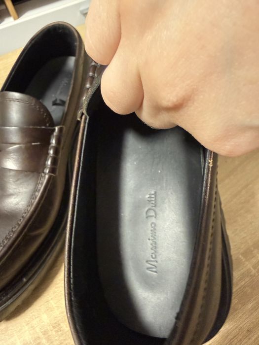 Шіряні лофери чоловічі 42 р