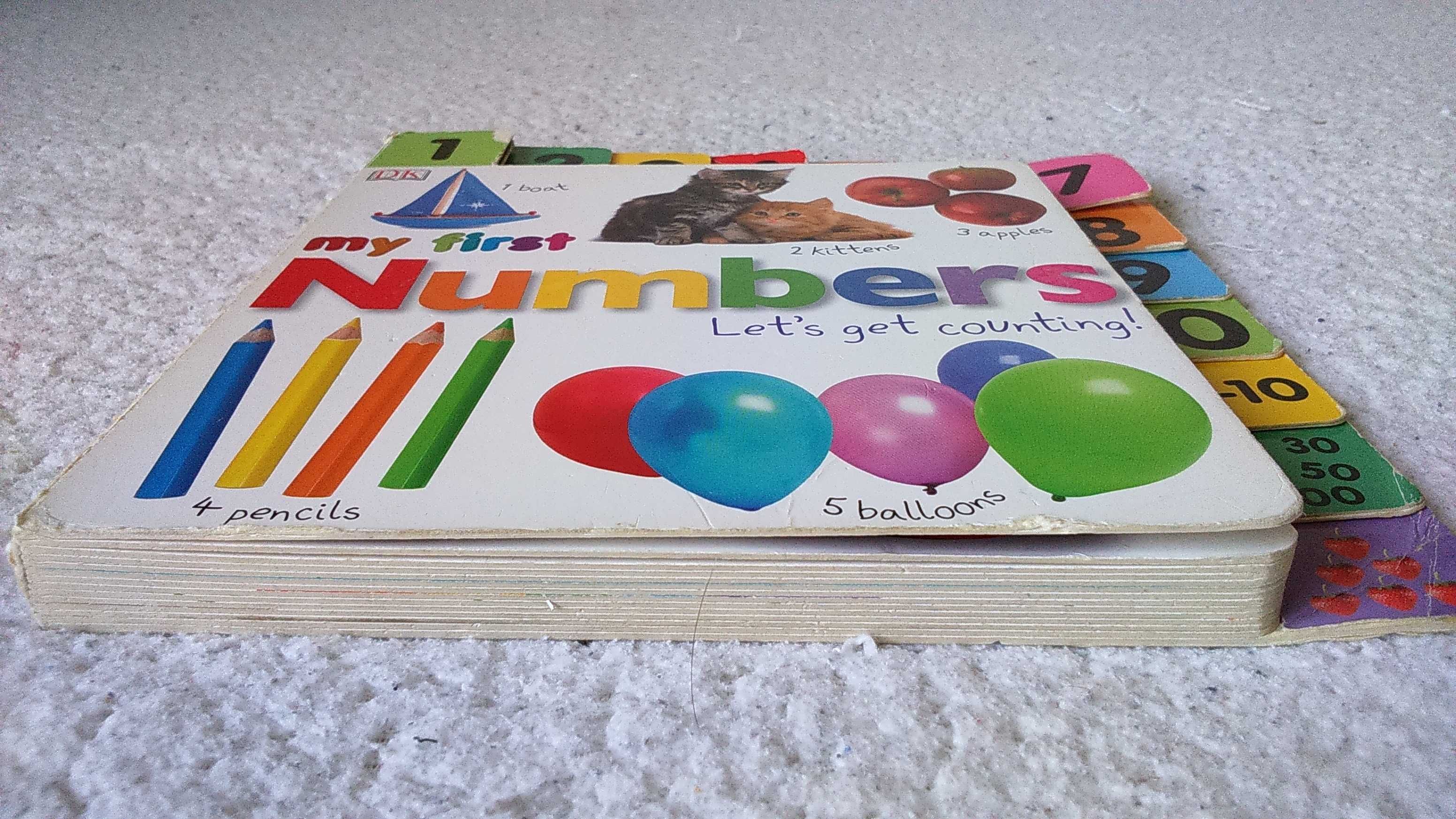 Дитяча книга англійською Мої перші цифри.  My first Numbers