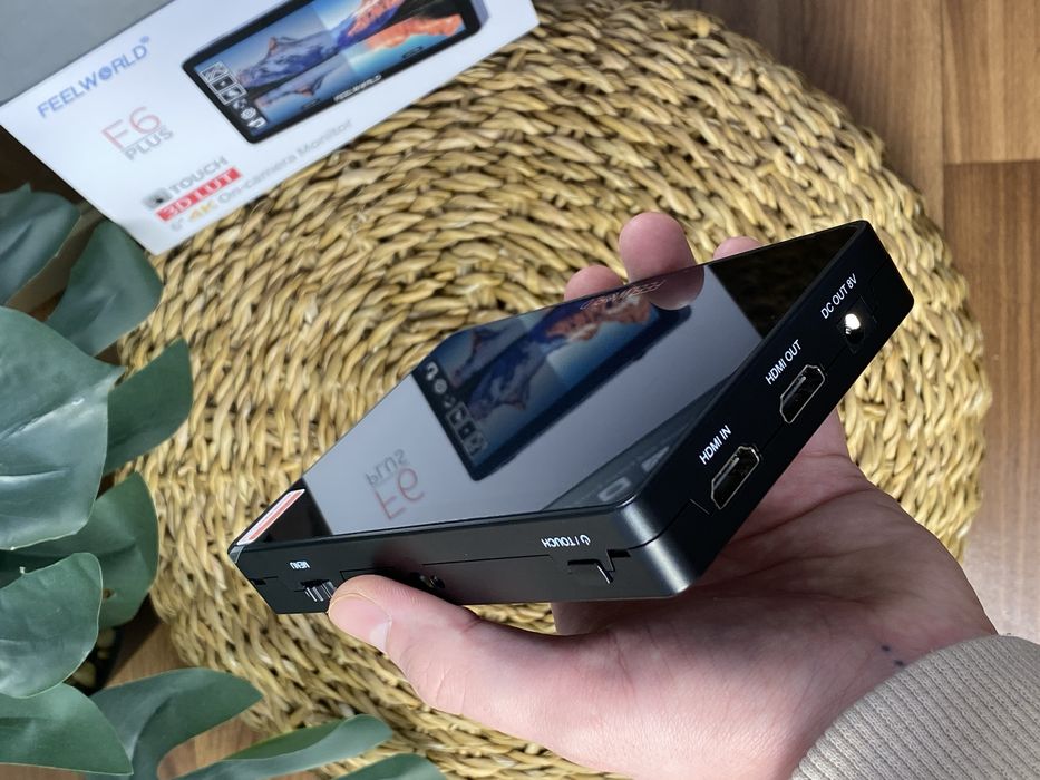 Накамерний монітор Сенсорний Feelworld F6 PLUS V2 4К +3D LUT