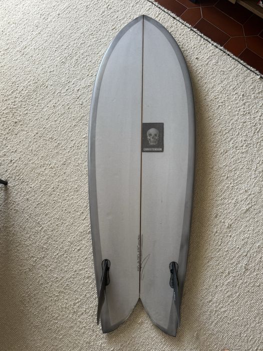 Prancha Chris Christenson Fish 5’4 com quilhas