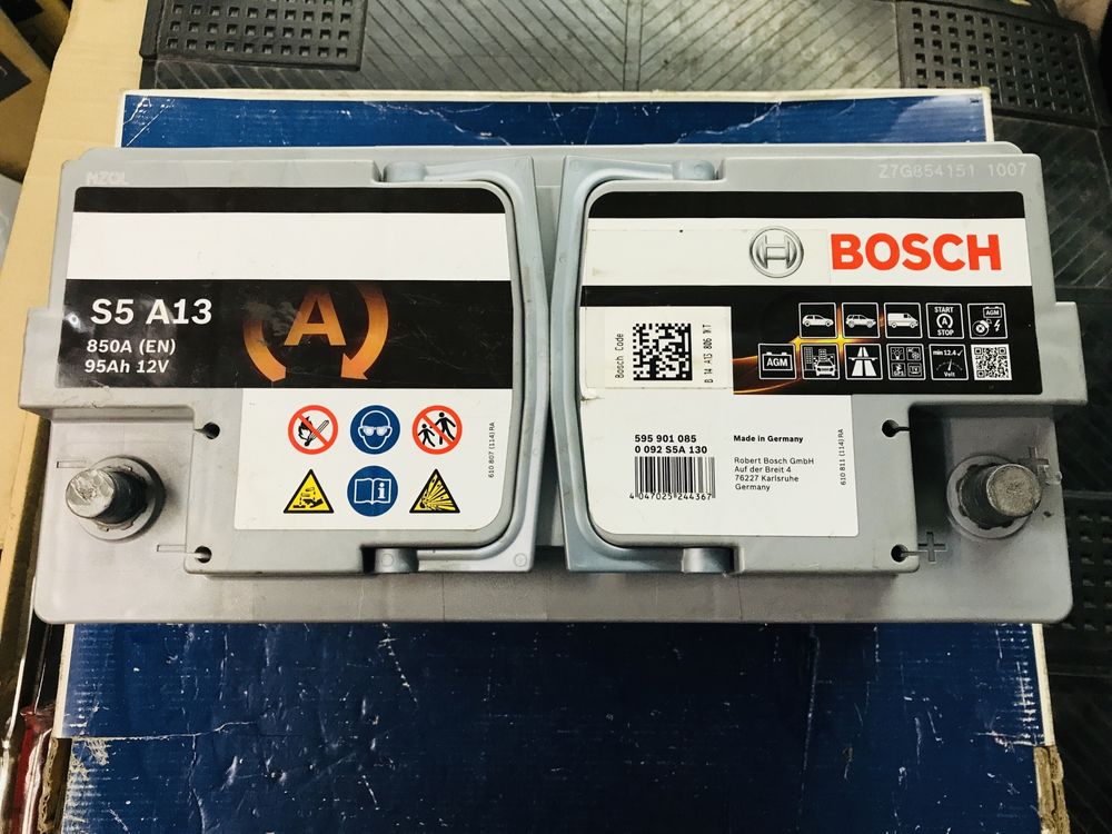 Акумулятор AGM Bosch 6СТ-95 (S5 A13) 9595901085