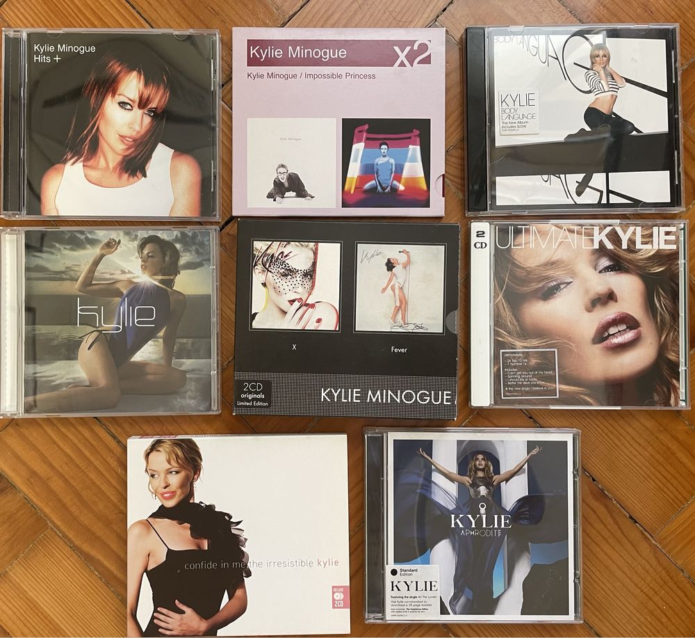 Cd’s e DVD’s musicais Kylie Minogue