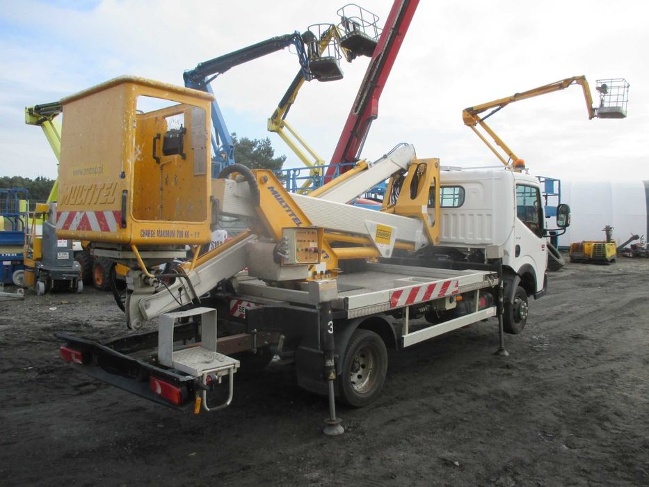 Podnośnik koszowy 17 m Multitel MX170  gsr cabstar Renault Maxity