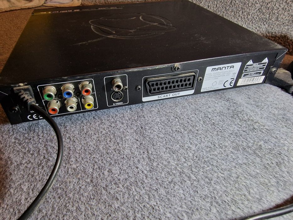 Odtwarzacz DVD Manta DVD064S Emperor Basic 5 Sprawny Kompletny Zestaw