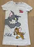 Koszula nocna dziewczęca szara Tom&Jerry r. 158/164