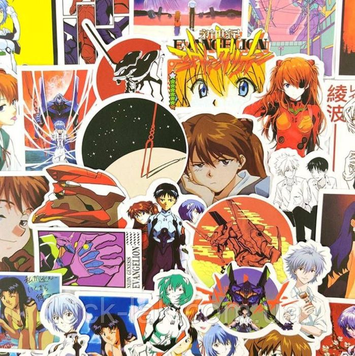 Наклейки Аниме, стикеры большой выбор