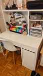 Biurko z nadstawką IKEA MICKE