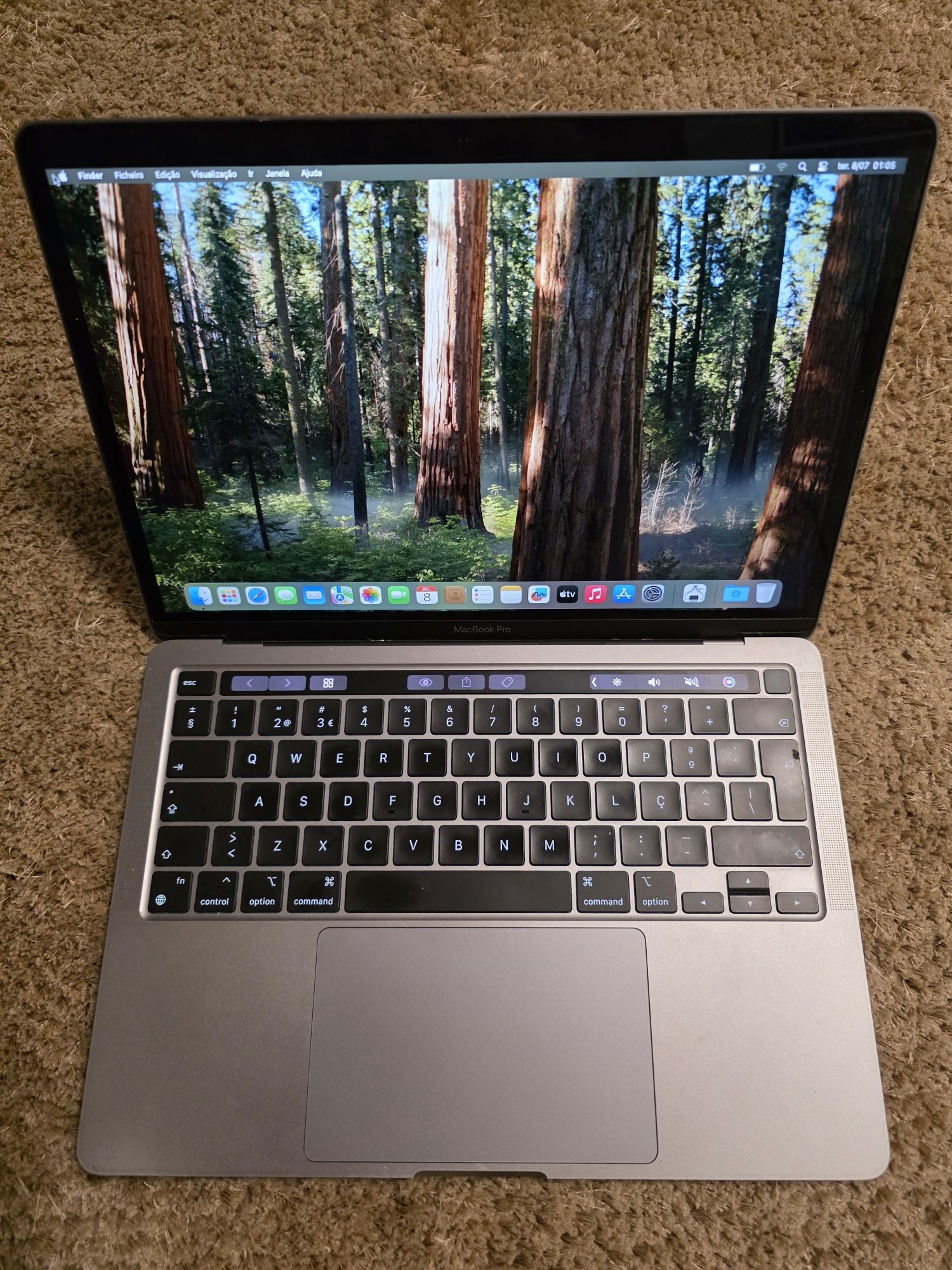 Macbook Pro 13 M1 Touchbar fatura