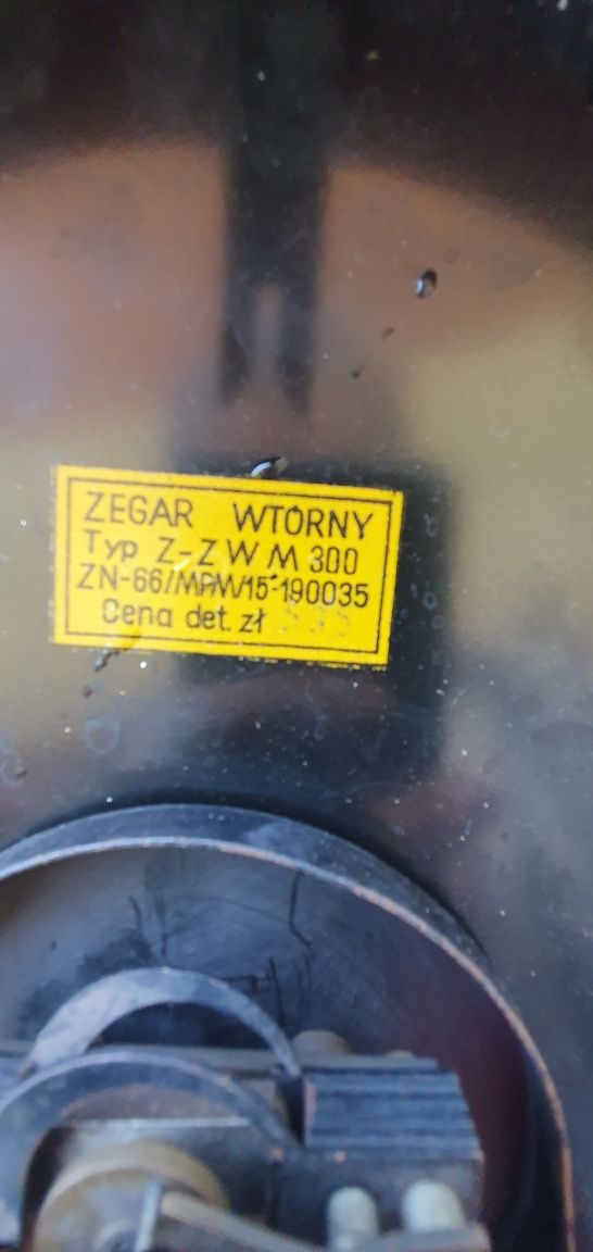 Zegar dworcowy PKP Metron ZWM 300