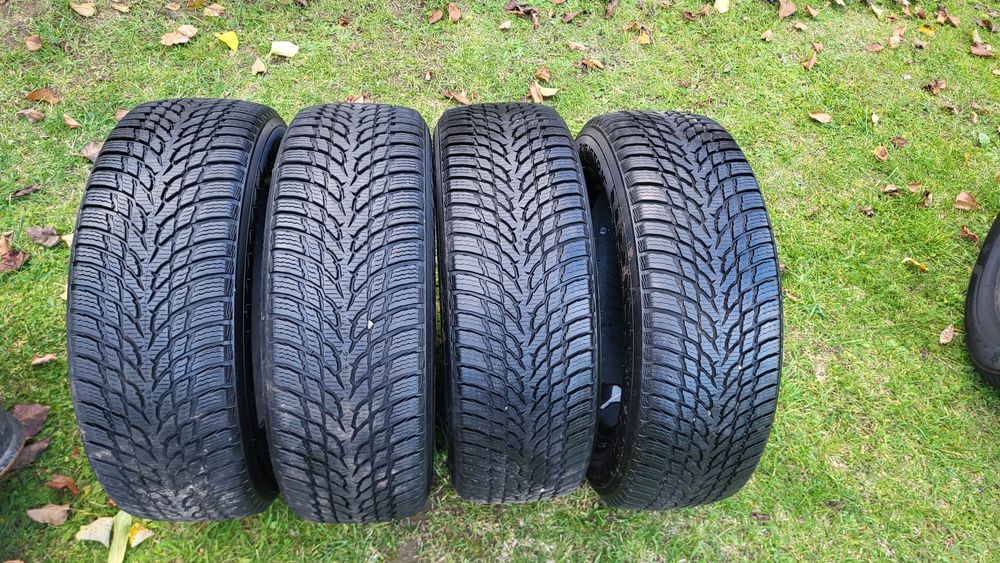 Opony zimowe nokian SNOWPROOF 215 65 r16 kpl 4 szt jak nowe 8mm 2024r