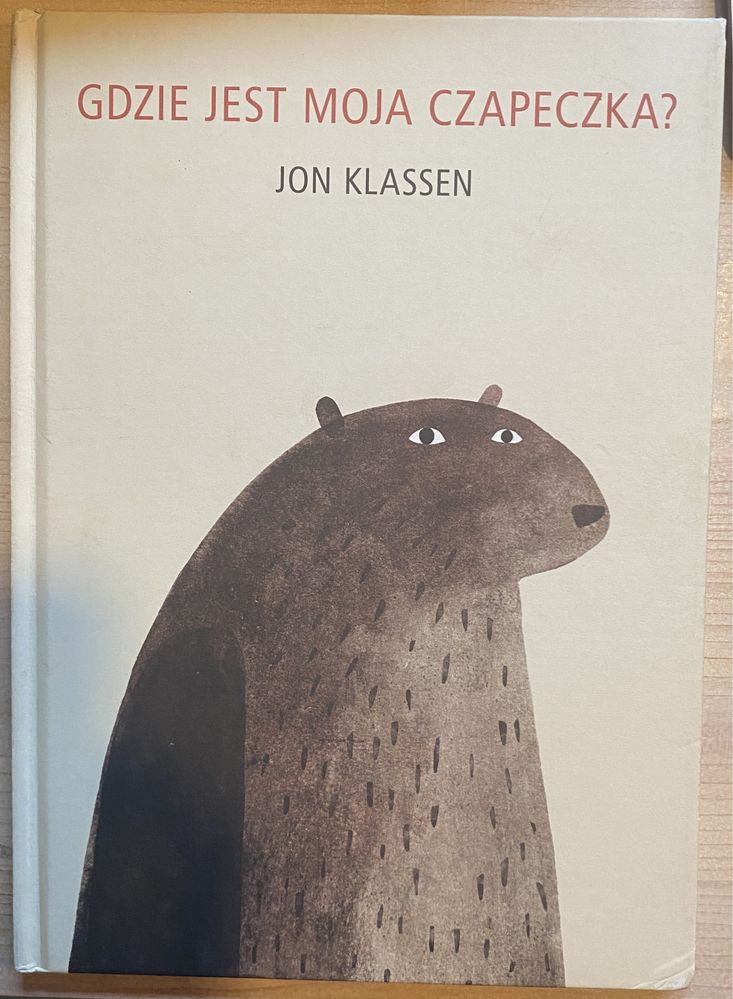 Książka Gdzie jest moja czapeczka? Jon Klassen UNIKAT