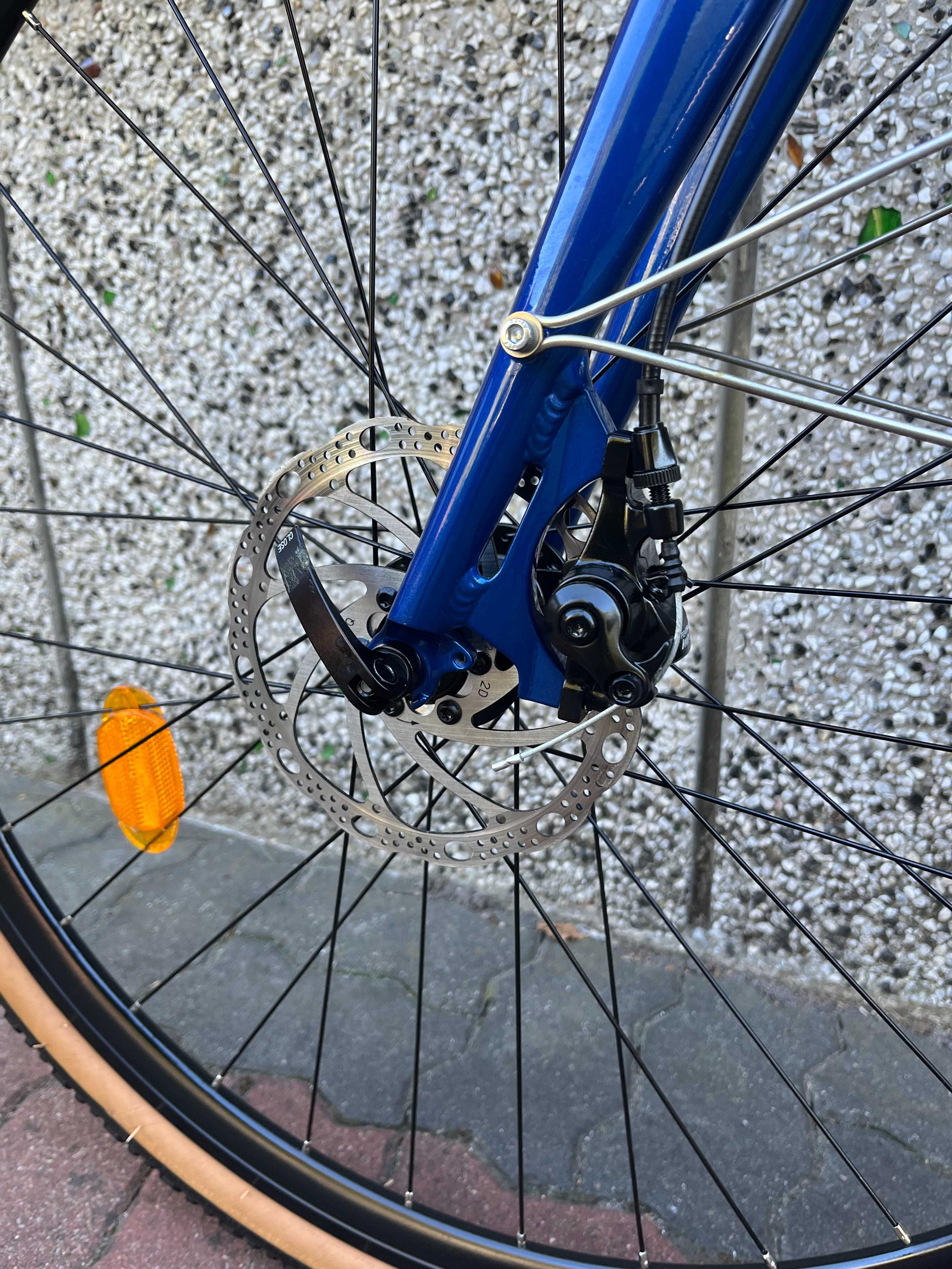 Jak nowy gravel MUSTANG | SHIMANO CLARIS | TARCZE | 28" | 58CM!