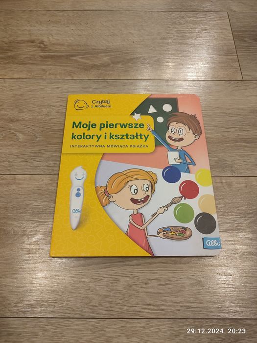 Nowa książka Albik Moje pierwsze kształty i kolory