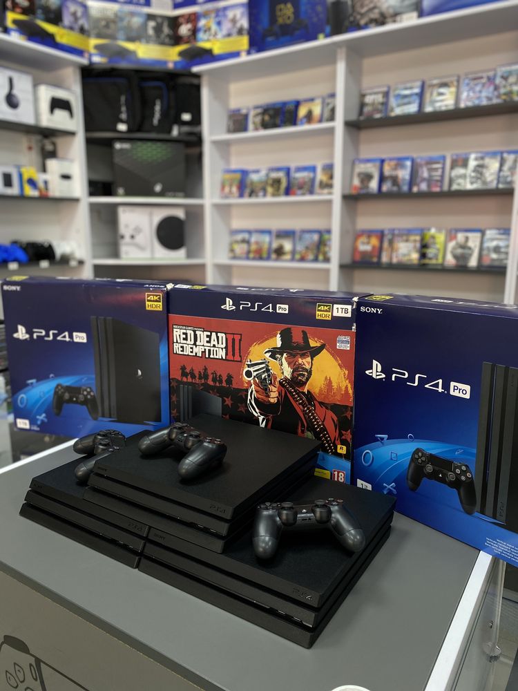 Sony PlayStation 4 Pro 1Тб у Відмінному стані+безкоштовна гра на вибір