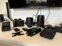 Nikon D3200 + Nikkor 18-105 + Tamron AF70-300 + Stroboss 36TTL
