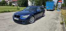 BMW E61 535d M Pakiet Mysticblau!