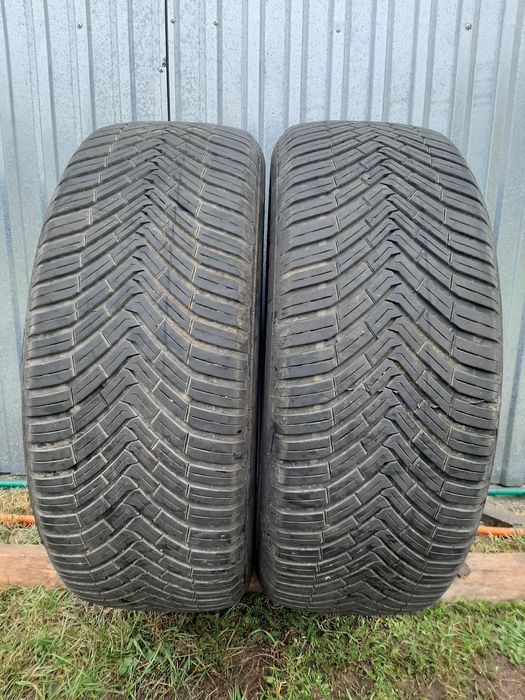 2x Opony całoroczne 235/55R18 Continental AllSeasonContact 6mm 2020r