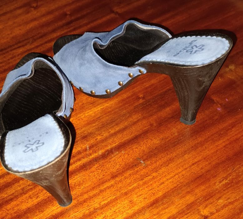 Chodaki ze skóry naturalnej TRIBO