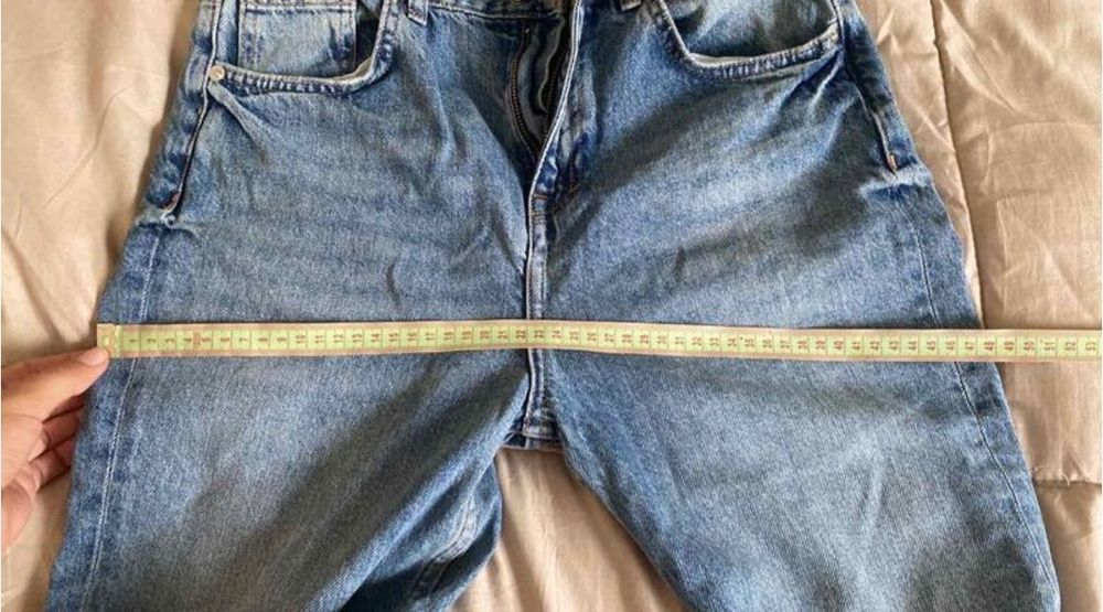 Джинсы boohoo, джинси тренд, палаццо з розрізами.