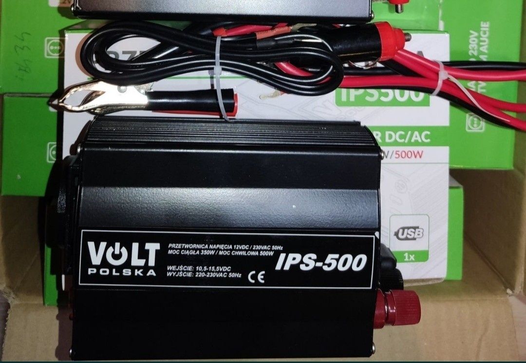 Інвертор VOLT Polska IPS 500 12V/230V (350/500W) в наявності