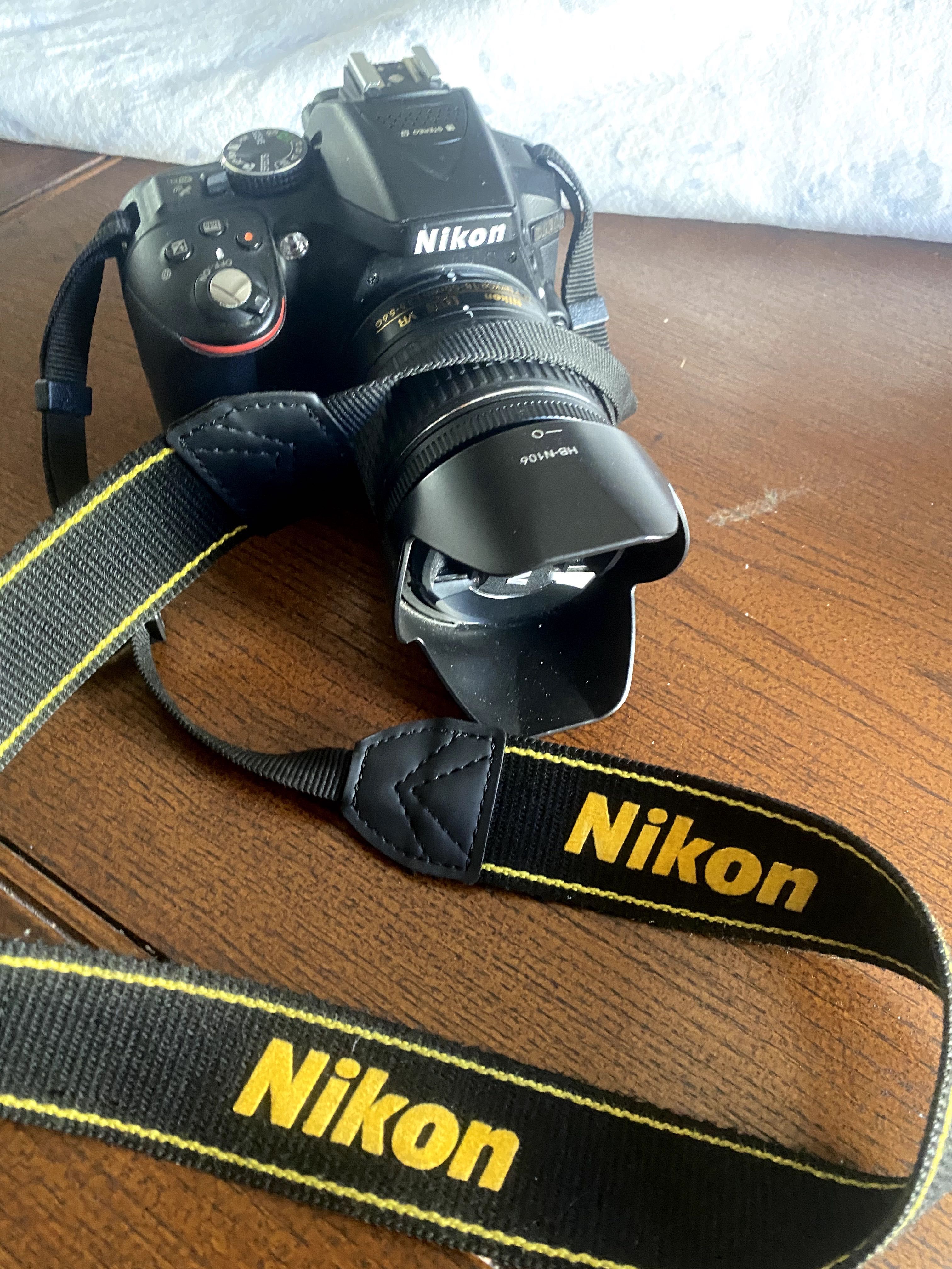 Nikon d5300 + Lente 18-55 3.5-5.6 G VR