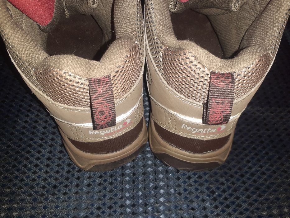 Ботинки женские термо Regatta isotex 39 кожанные коричневые зимние