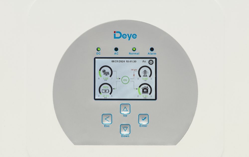 Інвертор гібридний Deye SUN-6K-SG03LP1-EU Wi-Fi