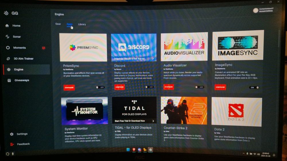 SteelSeries APEX M750 TKL 60% Mechanical Keyboard64354226853633124