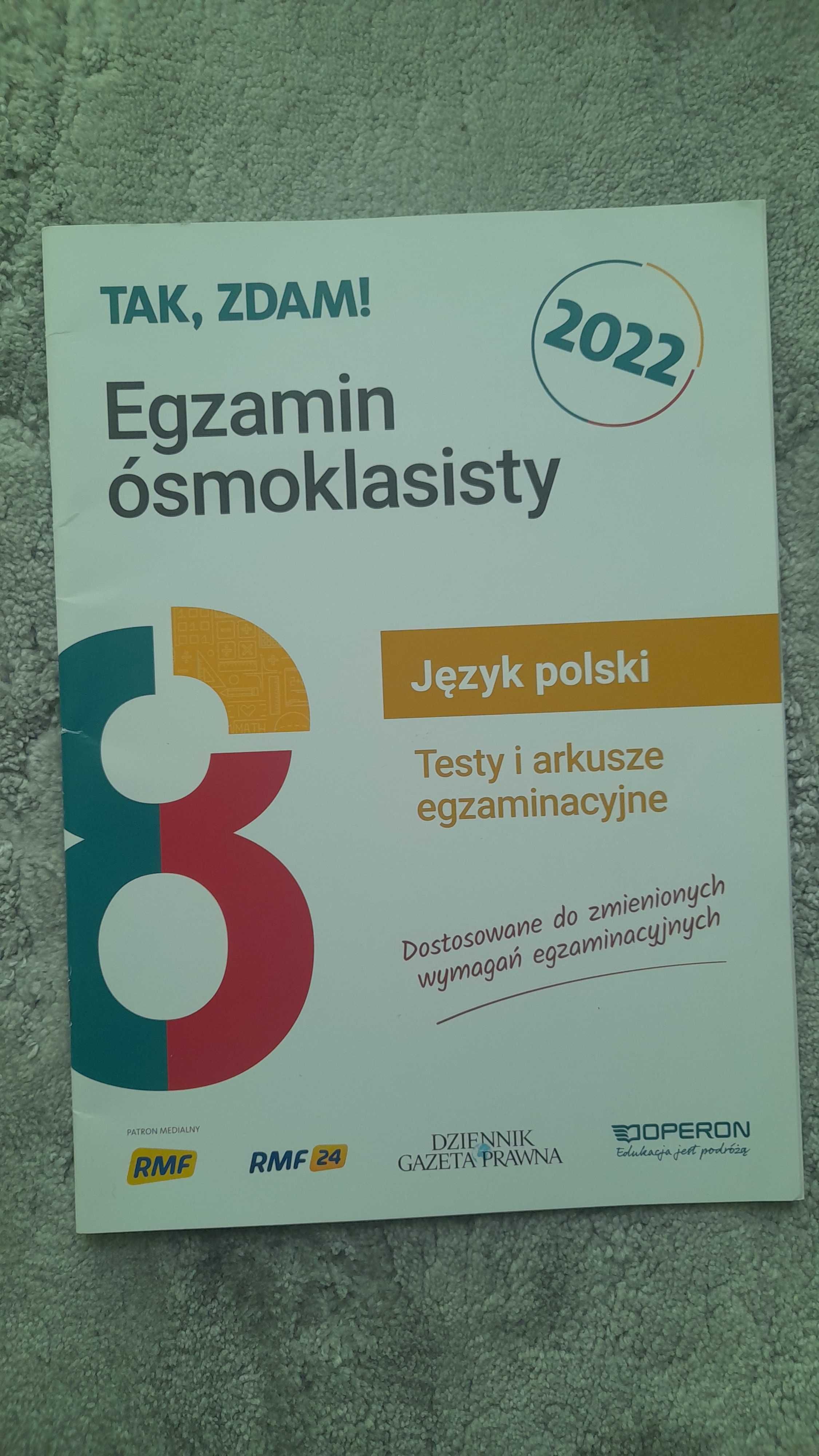 Arkusze. Egzamin ósmoklasisty 2025. Język polski