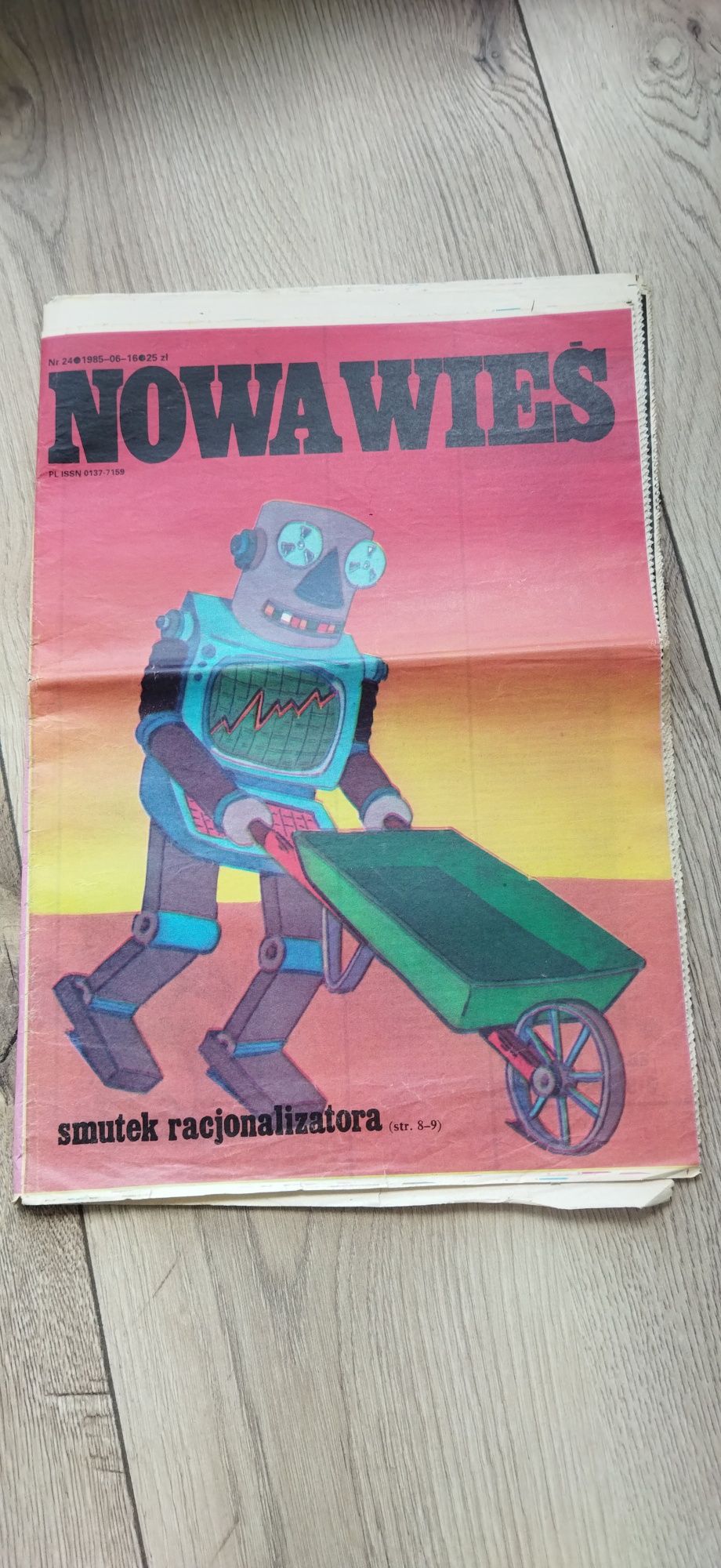 Pomysł na prezent 40 16 czerwiec 1985 stara gazeta Nowa Wieś