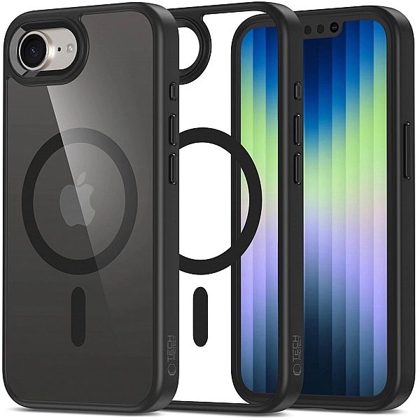 Tech-Protect Magmat Magsafe Iphone Se 4/2025 Black/Clear