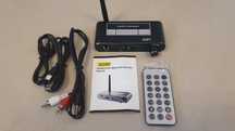 DAC z bluetooth portem USB i pilotem przetwornik analogowo cyfrowy