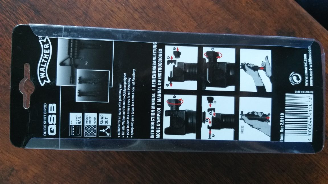BIPOD Quick Shot-QSB cena 80