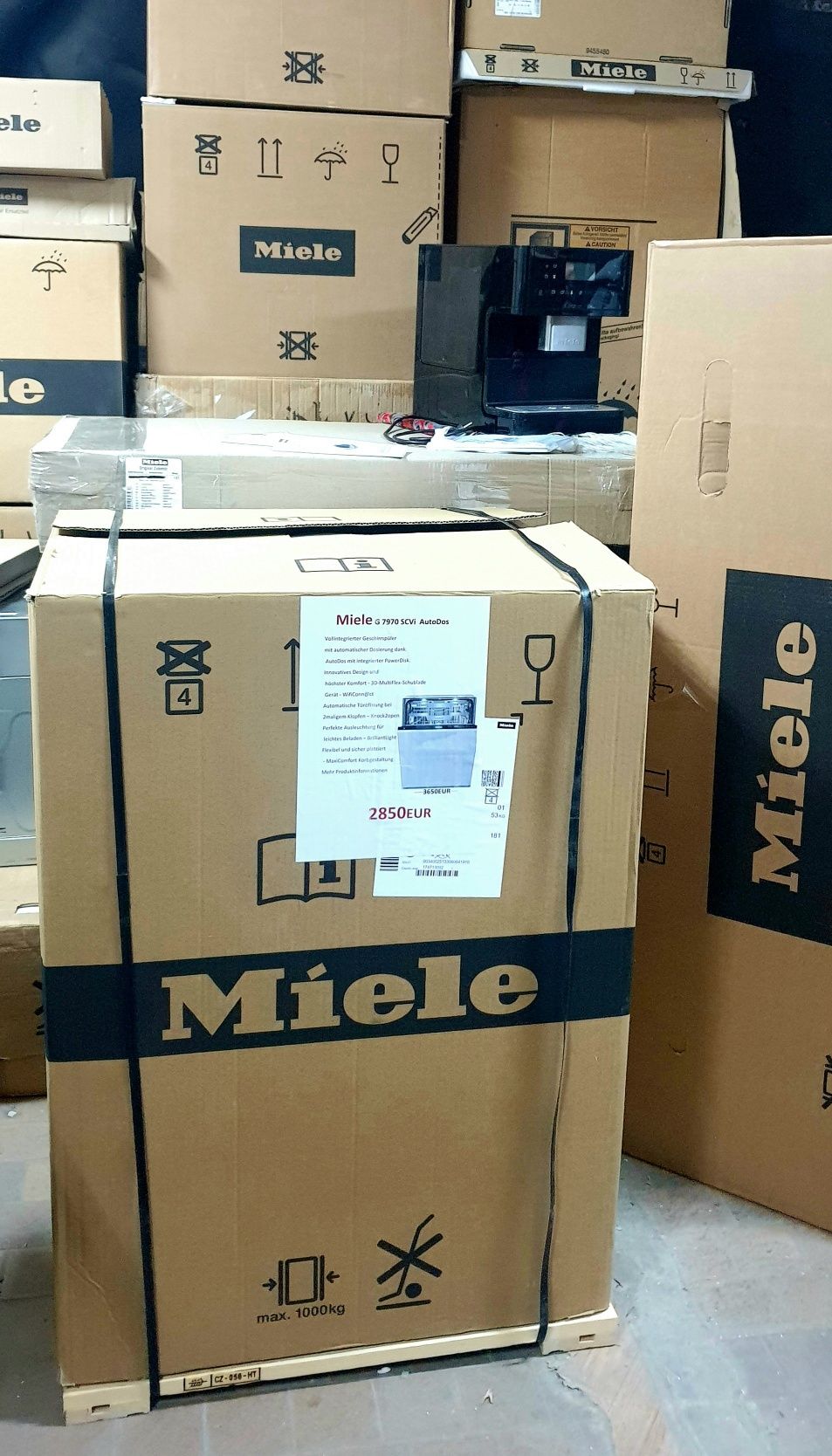 Miele G 7985 SCVi XXLвстраиваемая посудомойка / 2350€